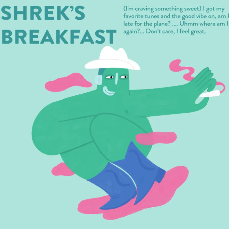 Shrek's Breakfast chocolate bar